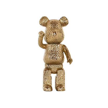 Decorative object Bear standing (Gold)- Richmond Interiors