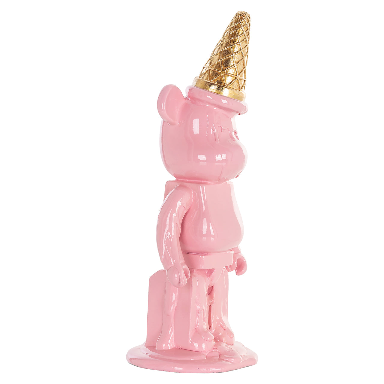 Decorative object Icebear pink (Pink)