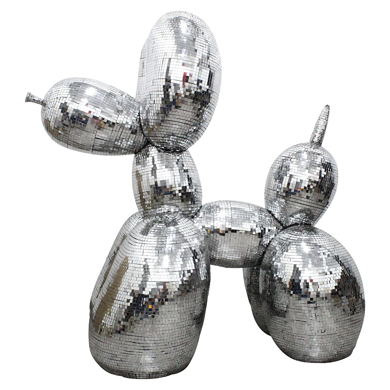 Decorative object Dog mirror big