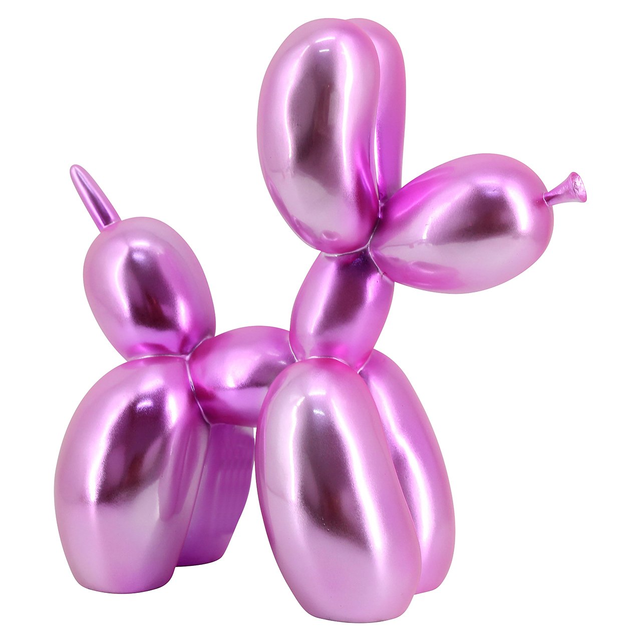 Decorative object Dog pink