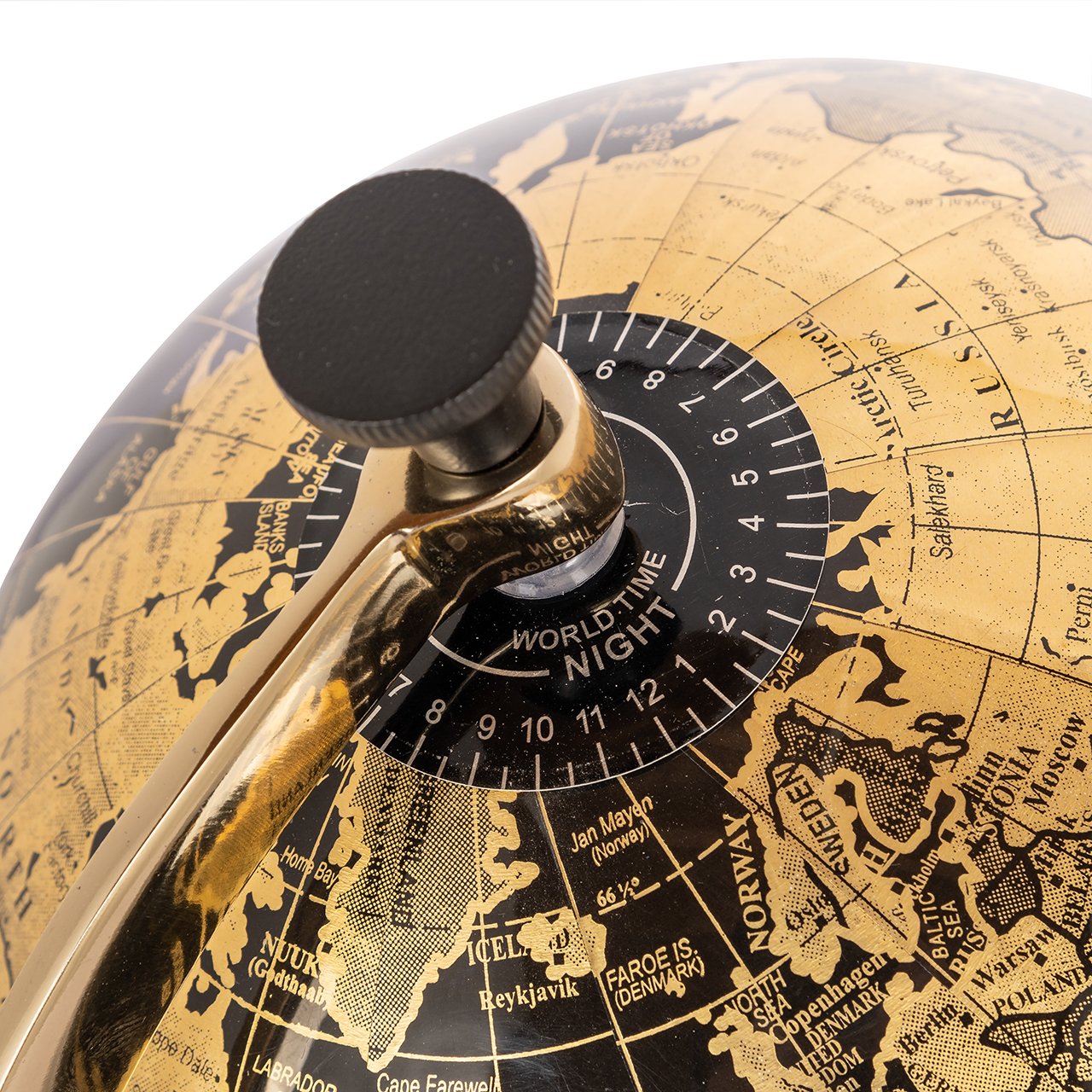 Decorative object Jilly (Black/gold)- Richmond Interiors