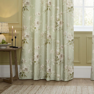 Adele 117x182 Eyelet Curtains Sage - view 5