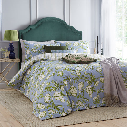 ALBERA DOUBLE DUVET SET FRENCH BLUE