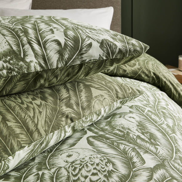 Albus Double Duvet Set Forest Green - Riva