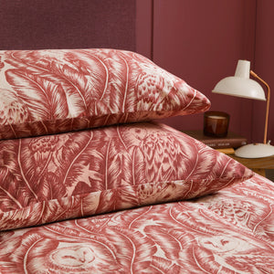 Albus Super King Duvet Set Redwood - Riva