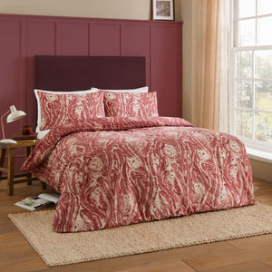 Albus Super King Duvet Set Redwood - Riva