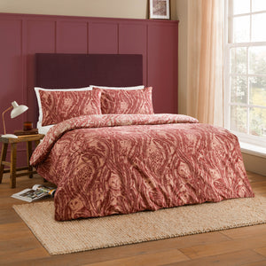 Albus Super King Duvet Set Redwood - Riva