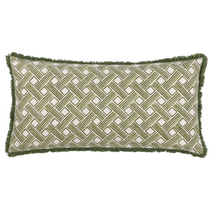 Alexa 30x60 Feather Filled Cushion Olive