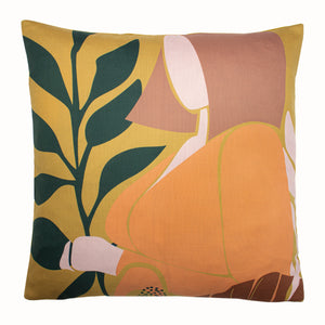 Alma 50x50 Feather Filled Cushion Multi