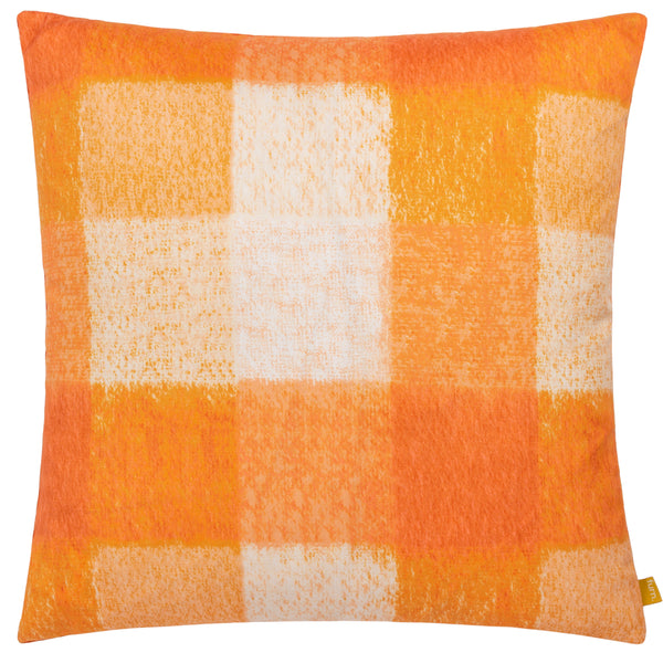 Alma 50x50 Feather Filled Cushion Orange