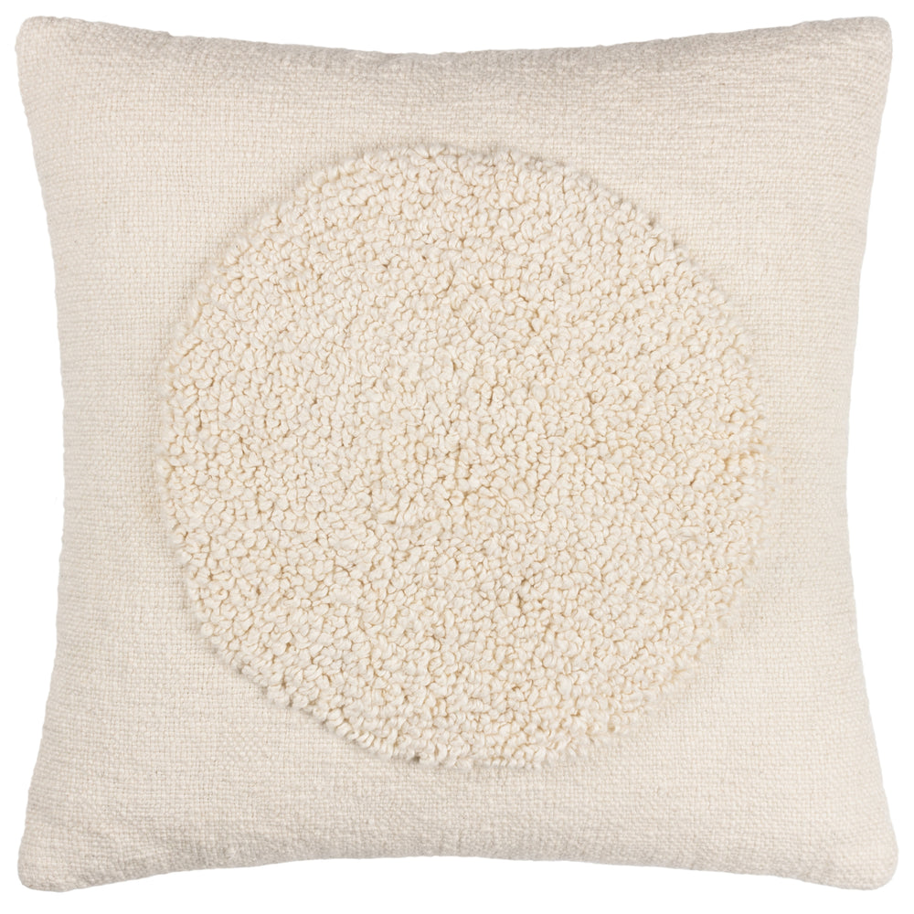 Almo 50x50 Feather Filled Cushion Ecru