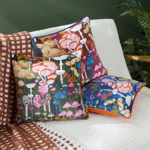 Amanita 43x43 Feather Filled Cushion Cobalt Blue - view 5
