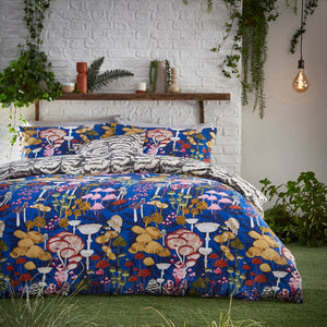 Amanita Double Duvet Set Cobalt - Riva