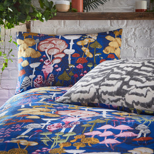 Amanita Single Duvet Set Cobalt - Riva