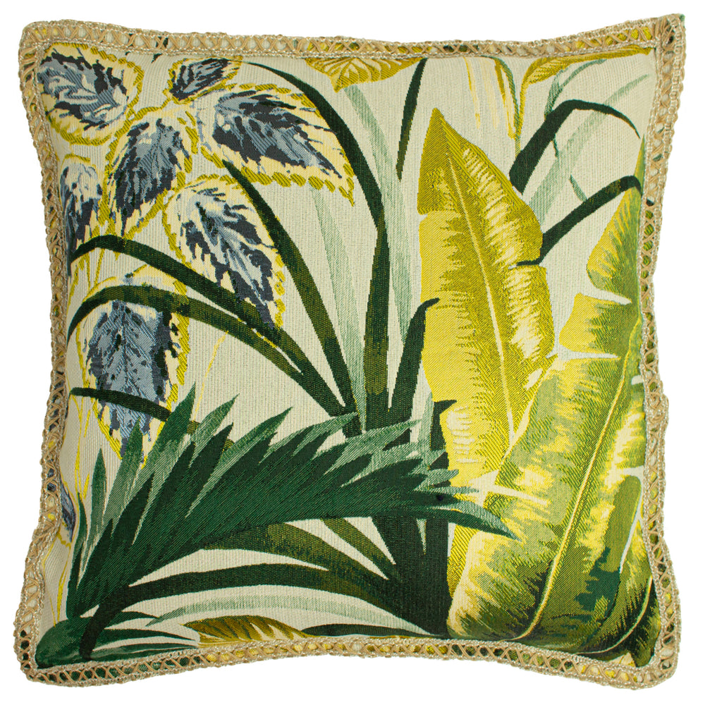 Amazonia 50x50 Feather Filled Cushion Green