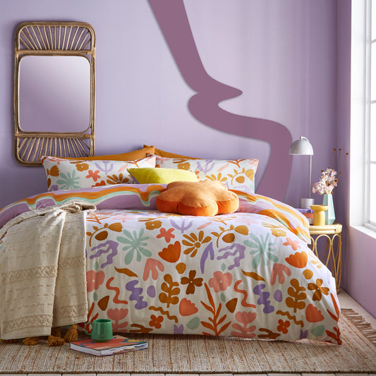 AMELIE SINGLE DUVET SET MULTI