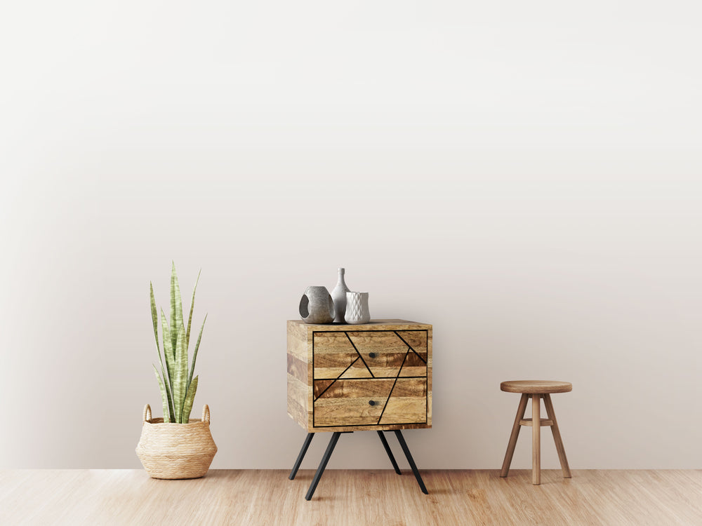 Amar 2 Drawer Bedside