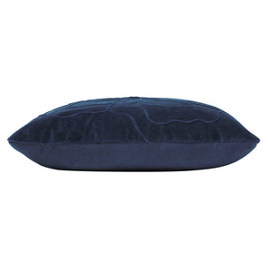 Angeles 45x45 Feather Filled Cushion Navy - view 4
