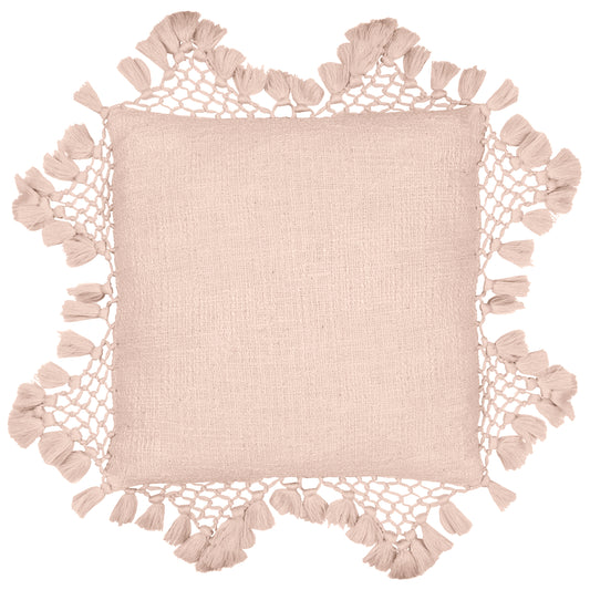 ANKO 45X45 FEATHER FILLED CUSHION BLUSH