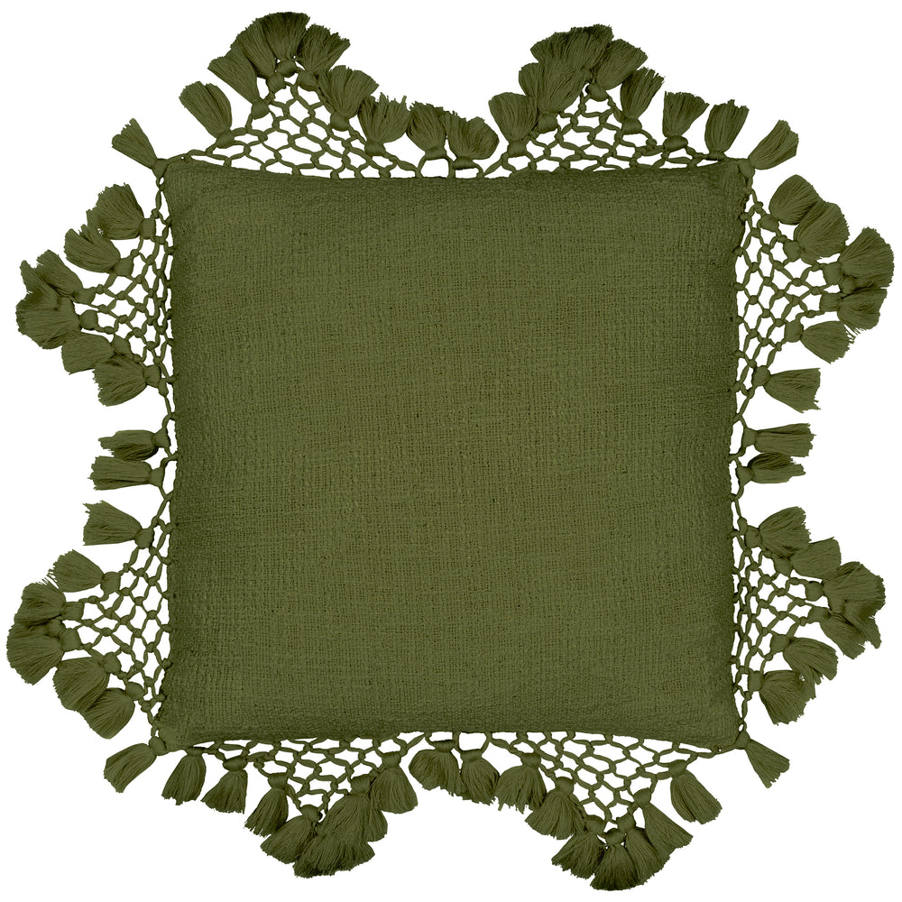 Anko 45x45 Feather Filled Cushion Khaki - Canwell Interiors Limited - Riva