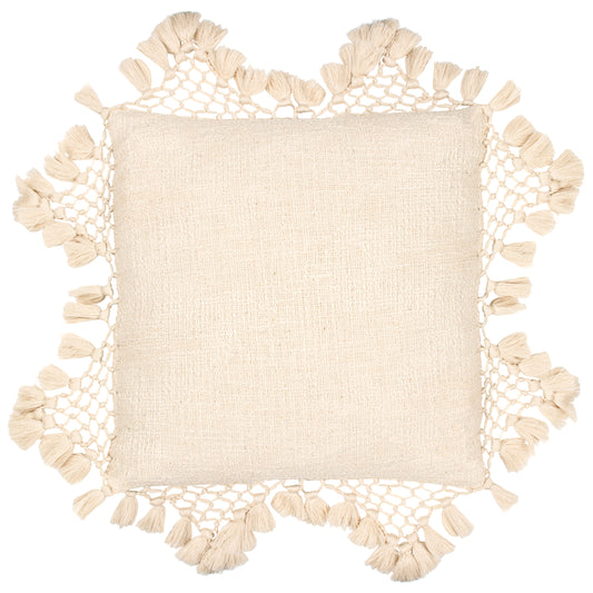 ANKO 45X45 FEATHER FILLED CUSHION OATMEAL