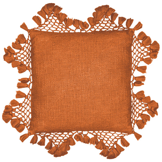 ANKO 45X45 FEATHER FILLED CUSHION PECAN