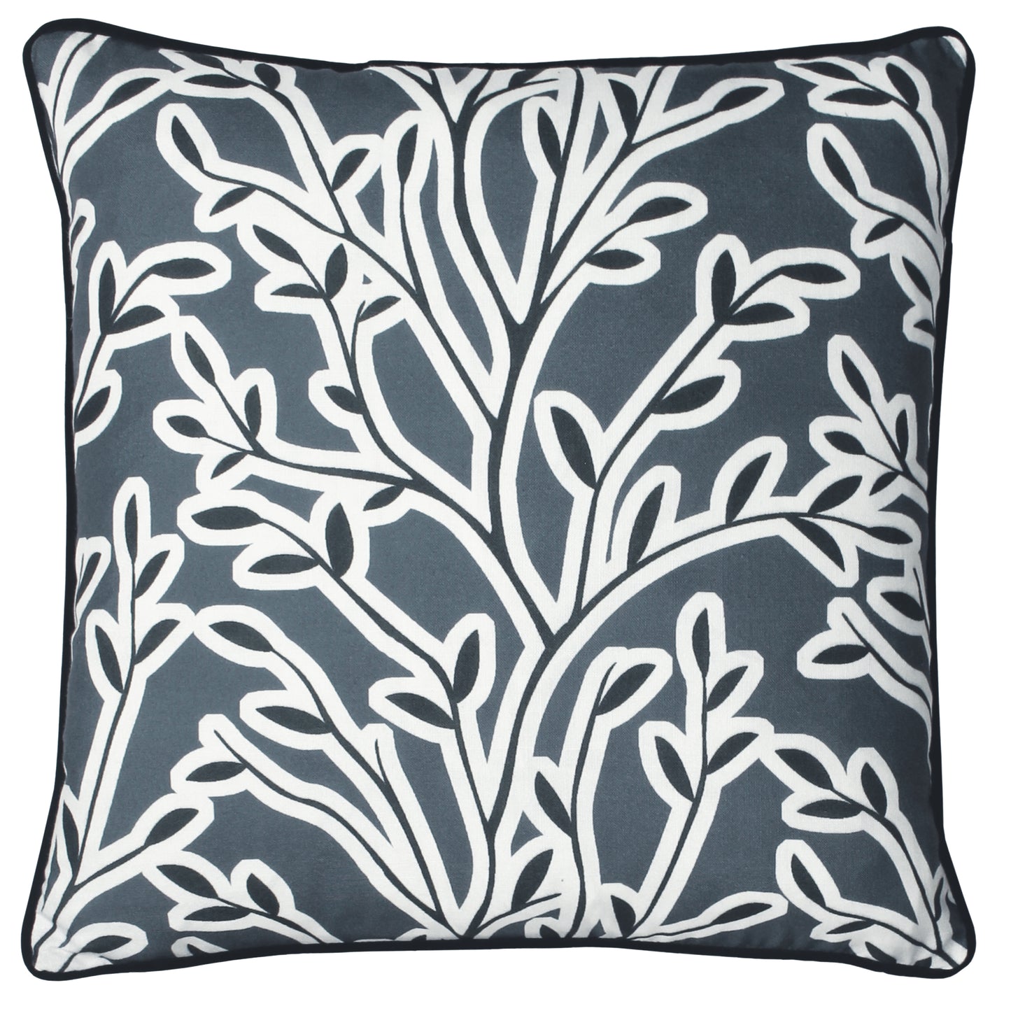 ANNIKA 50X50 FEATHER FILLED CUSHION SLATE BLUE