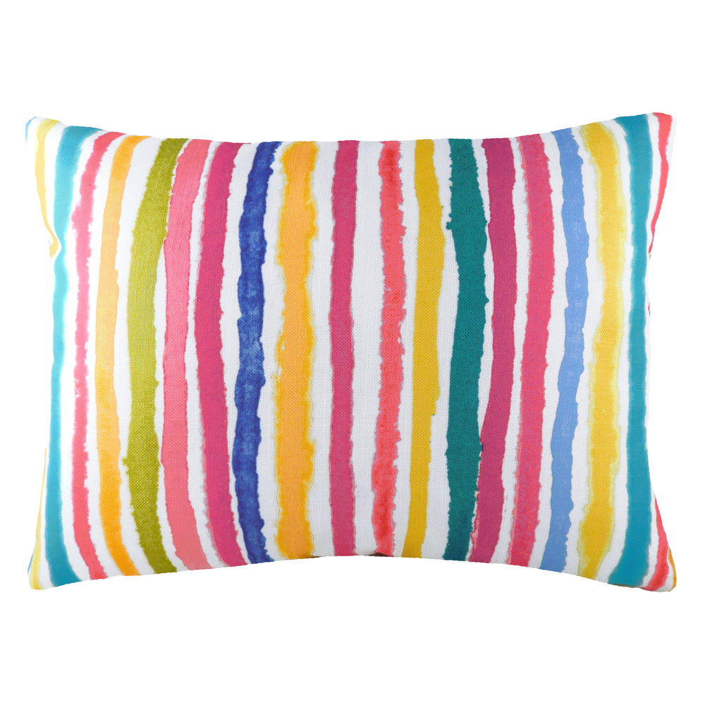 Aquarelle Stripe 43x33 Feather Filled Cushion
