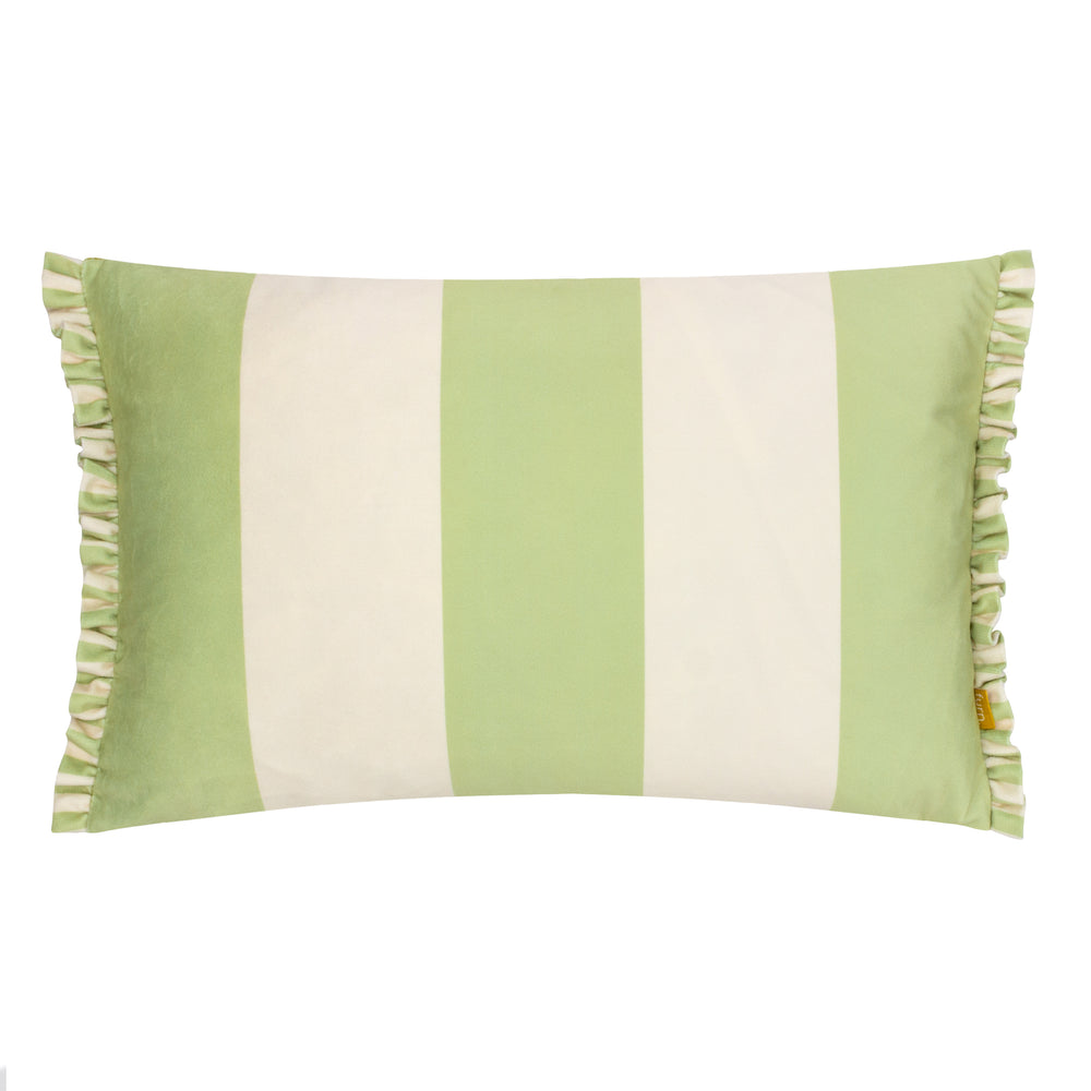 Araya 30x50 Feather Filled Cushion Green