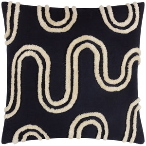 Archie 45x45 Feather Filled Cushion Mono - view 2
