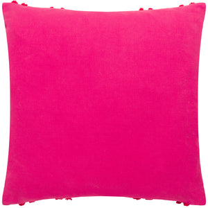 Archie 45x45 Feather Filled Cushion Pink & Red - view 3