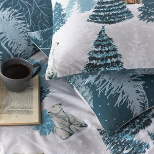 Arcticus Single Duvet Set Blue - Riva