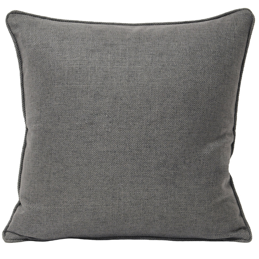 Atlantic 45x45 Feather Filled Cushion Grey