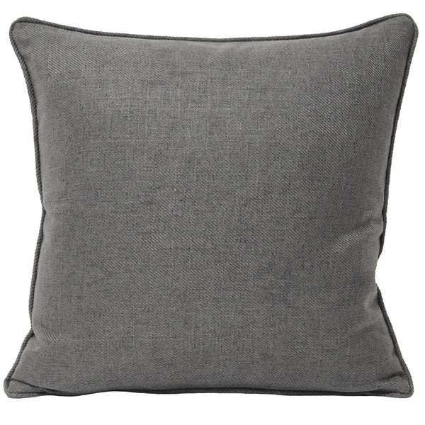 Atlantic 45x45 Feather Filled Cushion Grey