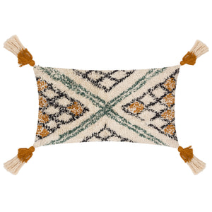 Atlas 30x50 Feather Filled Cushion Ochre - view 2