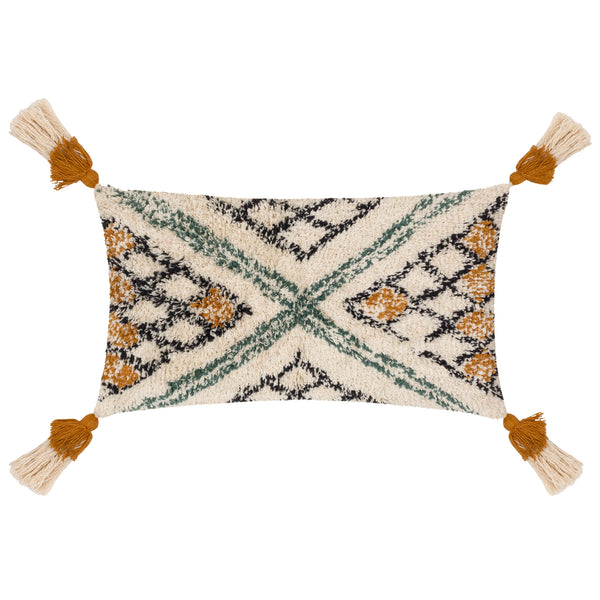 Atlas 30x50 Feather Filled Cushion Ochre - view 2