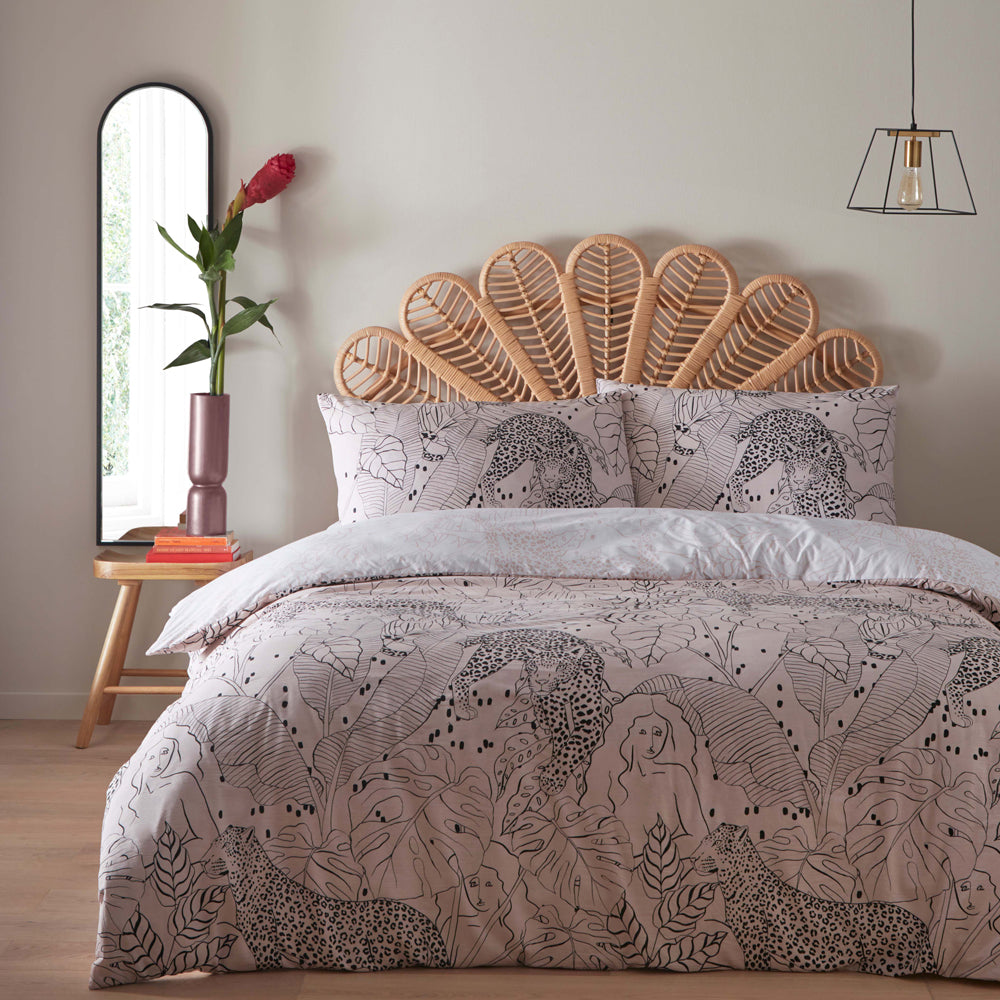 Aurora Super King Duvet Set Blush - Canwell Interiors Limited - Riva