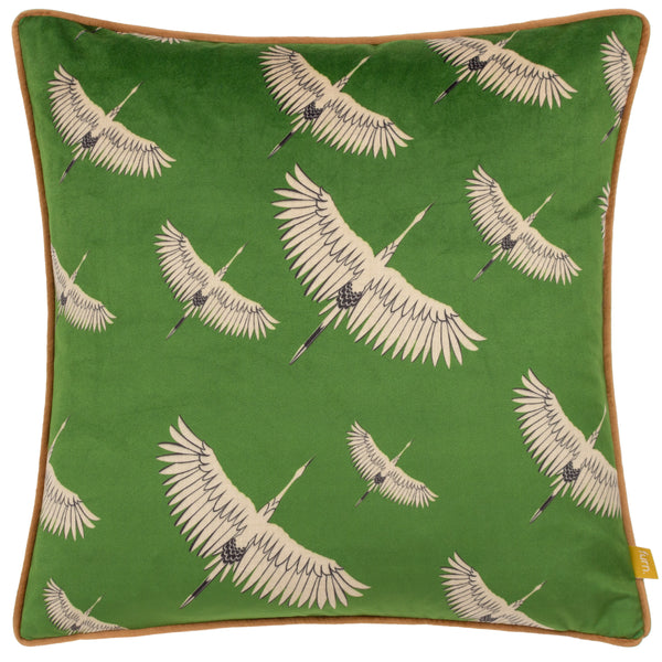 Avalon 43x43 Feather Filled Cushion Green