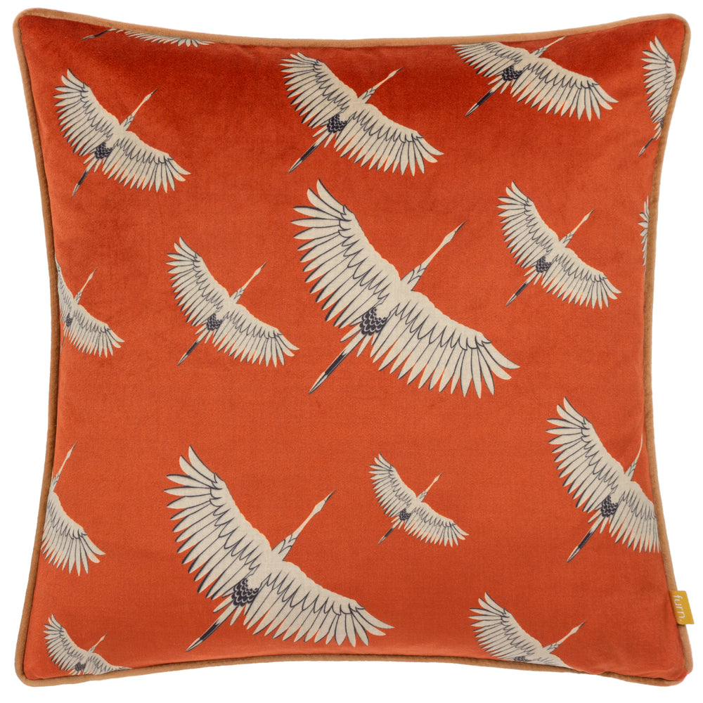 Avalon 43x43 Feather Filled Cushion Rust