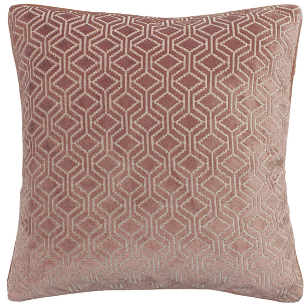 Avenue 45x45 Feather Filled Cushion Blush
