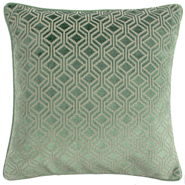 Avenue 45x45 Feather Filled Cushion Mint
