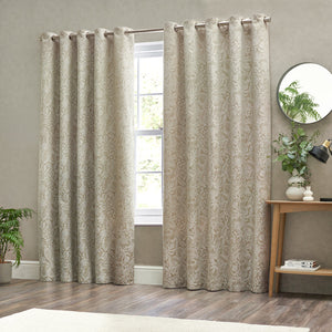 Bali 117x182 Eyelet Curtains Natural - Riva