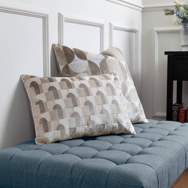 Bardot 50x50 Feather Filled Cushion Natural - view 6