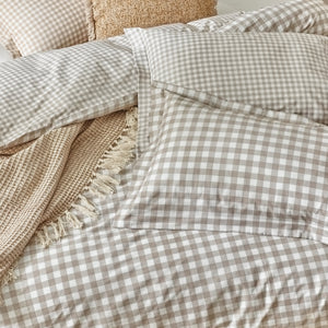 Barton Super King Size Duvet Set Natural - Riva