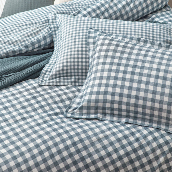Barton Double Duvet Set Navy - Riva