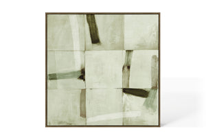 Abstract Design 85 Hand-Finished Canvas Print 100 x 100cm - Berkeley Designs