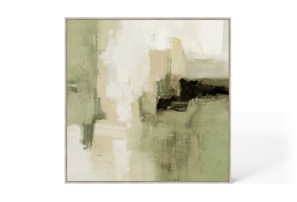 Abstract Design 89 Hand-Finished Canvas Print 100 x 100cm - Berkeley Designs