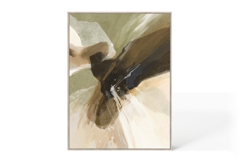 Abstract Design 90 Hand-Finished Canvas Print 90 x 120cm - Berkeley Designs