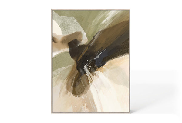 Abstract Design 90 Hand-Finished Canvas Print 90 x 120cm - Berkeley Designs
