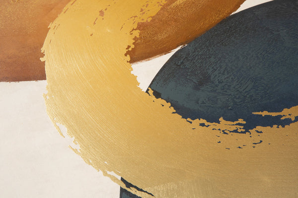 Abstract Design 36 Hand-Finished Canvas Print 90 x 120cm - Berkeley Designs